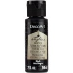 DecoArt Stylin' Flexible Fashion Paint - Black