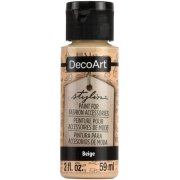 DecoArt Stylin' Flexible Fashion Paint - Beige