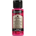DecoArt Stylin' Flexible Fashion Paint - Fuchsia