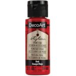 DecoArt Stylin' Flexible Fashion Paint - Red