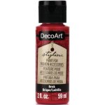 DecoArt Stylin' Flexible Fashion Paint - Brick