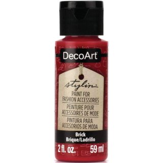 DecoArt Stylin' Flexible Fashion Paint - Brick