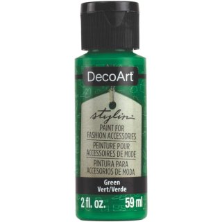 DecoArt Stylin' Flexible Fashion Paint - Green