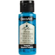 DecoArt Stylin' Flexible Fashion Paint - Turquoise