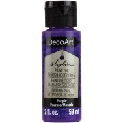 DecoArt Stylin' Flexible Fashion Paint - Purple