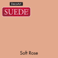 DecoArt Suede Paint - Soft Rose