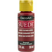 DecoArt Suede Paint - Burgundy