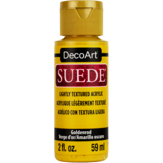 DecoArt Suede Paint - Goldenrod