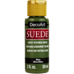 DecoArt Suede Paint - Olive