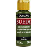DecoArt Suede Paint - Olive