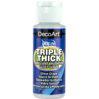 DecoArt Triple Thick Gloss Glaze 2oz