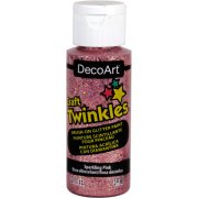 DecoArt Craft Twinkles Glitter Paint - Sparkling Pink