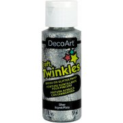 DecoArt Craft Twinkles Glitter Paint - Silver