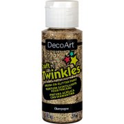 DecoArt Craft Twinkles Glitter Paint - Champagne