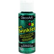 DecoArt Craft Twinkles Glitter Paint - Christmas Green