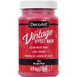 DecoArt Vintage Effect Wash 8oz - Red