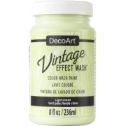 DecoArt Vintage Effect Wash 8oz - Light Green