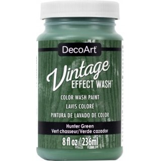 DecoArt Vintage Effect Wash 8oz - Hunter Green