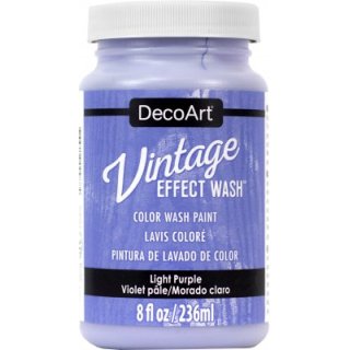 DecoArt Vintage Effect Wash 8oz - Light Purple