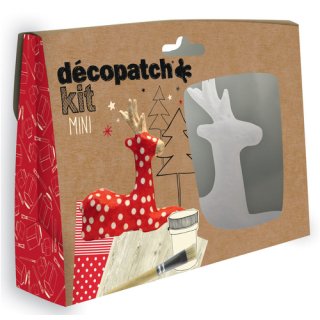 Decopatch Reindeer Mini Decoupage Kit