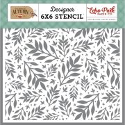 Echo Park Celebrate Autumn 6x6 Inch Stencil - Autumn Branches