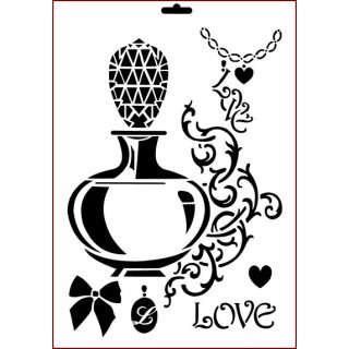 Imagination Crafts A4 Art Stencil - Scent