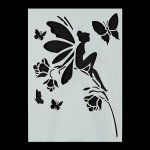 Imagination Crafts A4 Art Stencil - Rose Fairy