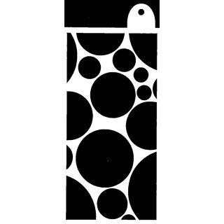 IndigoBlu 6x3 inch Stencil - Holy Moly