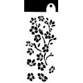 IndigoBlu 6x3 inch Stencil - Ditsy Flowers