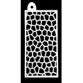 IndigoBlu 6x3 inch Stencil - Mosaic