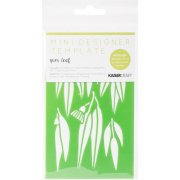 Kaisercraft Mini Designer Template - Gum Leaf