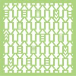 Kaisercraft 6x6 inch Designer Template - Arrows