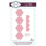 Lisa Horton Craft Dies - Cut & Lift Collection - Flower Edger