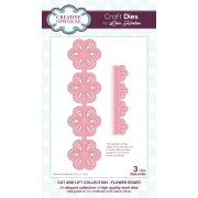 Lisa Horton Craft Dies - Cut & Lift Collection - Flower Edger