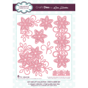 Lisa Horton Craft Dies - Cut & Lift Collection - Star Flower Set