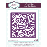 Lisa Horton Craft Dies - Tile Collection - Butterfly Burst