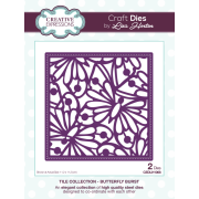 Lisa Horton Craft Dies - Tile Collection - Butterfly Burst