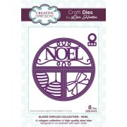 Lisa Horton Craft Dies - Sliced Circles Collection - Noel