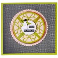 Lisa Horton Craft Dies - Sliced Circles Collection - Noel