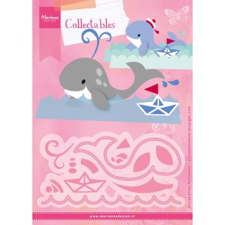Marianne Design Collectables - Eline's Whale Die Set
