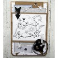 Marianne Design Clear Stamp - Fat Cat