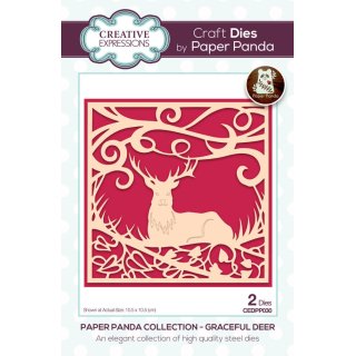 Paper Panda Craft Die - Graceful Deer