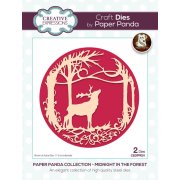 Paper Panda Craft Die - Midnight In The Forest