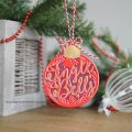 Paper Panda Craft Die - Christmas Baubles Joy & Jingle Bells