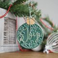 Paper Panda Craft Die - Christmas Baubles Joy & Jingle Bells