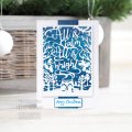 Paper Panda Craft Die - All Is Calm All Is Bright