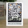 Paper Panda Craft Die - All Is Calm All Is Bright