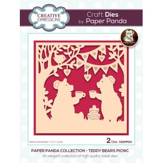 Paper Panda Craft Dies - Teddy Bears Picnic