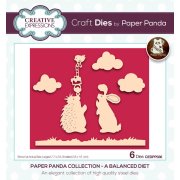 Paper Panda Craft Dies - A Balanced Diet
