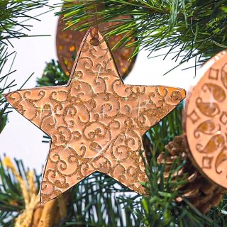 Metal Embossing Kit - Tree Decorations